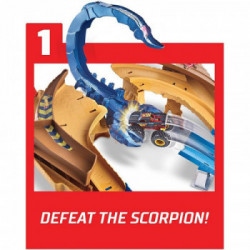 Hot Wheels Pista Ultraveloce Attacco allo Scorpione