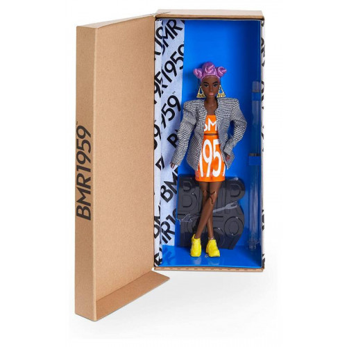 BMR1959 Barbie con vestito arancione