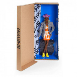 BMR1959 Barbie con vestito arancione