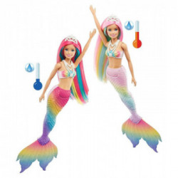 Barbie Sirena Cambia Colore Ass. GTF89