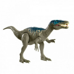 Mattel Jurassic World - Super Ruggito Camp Cretaceous (Nuove Avventure), Dinosauro giocattolo con attacco sonoro, 4+ anni