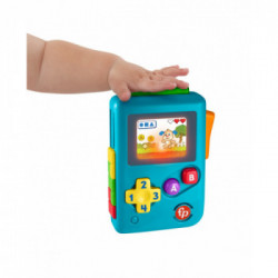 Fisher-Price Ridi & Impara Baby Console Gioca e Vai, Giocattolo educatico con musica, suoni e frasi, per bambini 6+mesi
