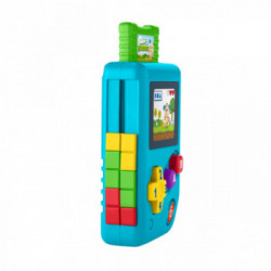 Fisher-Price Ridi & Impara Baby Console Gioca e Vai, Giocattolo educatico con musica, suoni e frasi, per bambini 6+mesi