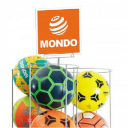 MONDO Espositore Da Terra In Metallo Girevole Con Ruote