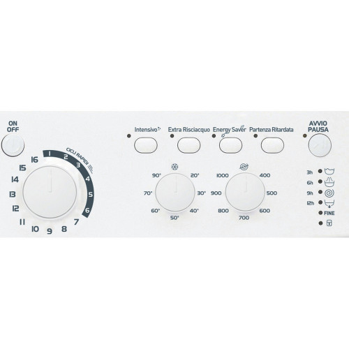 Indesit EWC 61051 W IT N - Lavatrice a Carica...