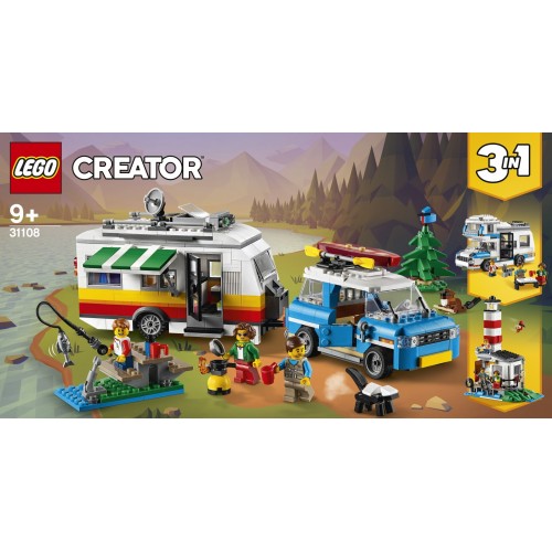 Lego Creator 3-in-1 31108 - Vacanze in Roulotte