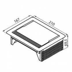 Foster 8000 113 - Portaprese Filo 3