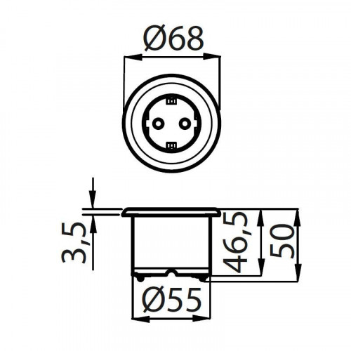 Foster 8000 015 - Portaprese da Incasso 