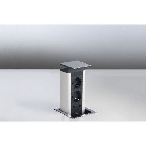 Foster 8000 016 - Portaprese Totem Q, Inox