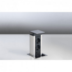 Foster 8000 016 - Portaprese Totem Q, Inox