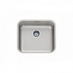 Foster 1845 850 - Lavello KS Sottotop, 1 Vasca, 48.8 x 43.8 cm, Acciaio Inox