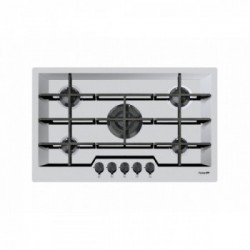 Foster 7600 666 - Piano Cottura a Gas, 5 Fuochi, 80.3 cm, Acciaio Inox 