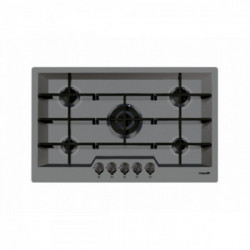 Foster 7601 632 - Piano Cottura a Gas, 5 Fuochi, 80.3 cm, Gun Metal