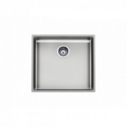 Foster 3141 850 - Lavello Serie 45 Sottotop, 1 Vasca, 53 x 48 cm, Acciaio Inox