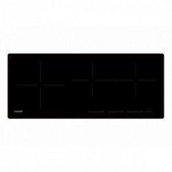 Foster 7330 255 - Piano Cottura Bridge a Induzione, 3 Zone, 90 cm, Nero