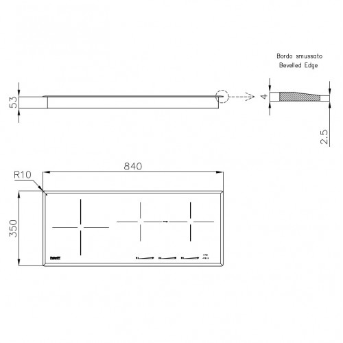 Foster 7330 255 - Piano Cottura Bridge a...