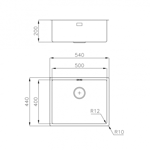Foster 3355 050 - Lavello Filotop S4001, 1...