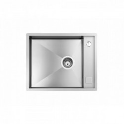 Foster 1235 050 - Lavello Quadra Filotop | FTS, 1 Vasca, 54 x 44 cm, Acciaio Inox