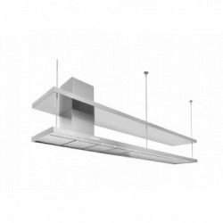 Foster 2440 300 - Cappa Aspirante a Parete S4001, 2101-3000 mm, 700 mc/h, Acciaio Inox, Classe A