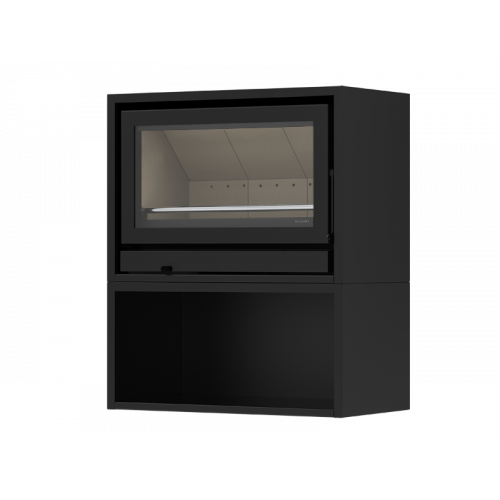 Solzaima Back Box Eco - Stufa a Legna, 10,8 kw,...