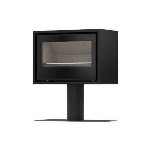 Solzaima Back Box Slim Eco Glass Door- Stufa a...