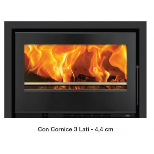 Solzaima Juno Eco 80 - Camino a Legna, Cornice...
