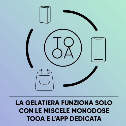 TooA Milano Gelatiera Autorifregerante per...