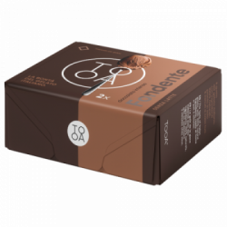 TooA Astuccio da 2 Brick Gelato, Gusto Fondente, Vegano