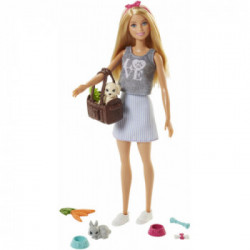 Barbie Family Doll and Pet
