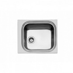 Foster 1511 000 - Lavello Big Bowl, 1 Vasca, 59 x 50 cm, Acciaio Inossidabile