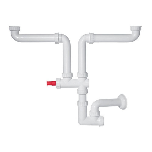 Foster 8435 000 - Sifone Tipo "Spazio" a 2 Vie...