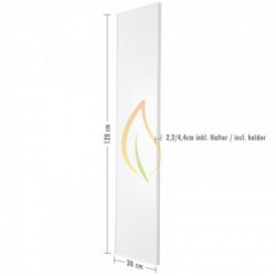 Giabri Heat - 921 - PE380 Plus riscaldatore a infrarossi 30x120cm, 380W