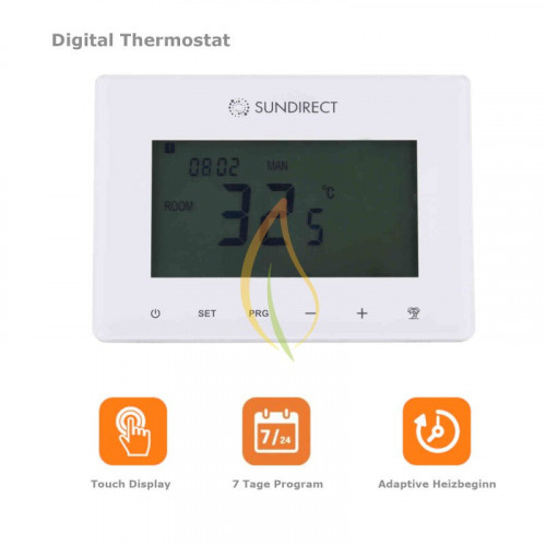 Giabri Heat 918 - Termostato wireless Smart1.0 