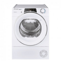 Candy ROE H9A2TCEX-S - Asciugatrice a Caricamento Frontale, 9 Kg, Bianco, Classe A++ 