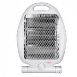 Vinco 70155 stufetta elettrica Interno Bianco 800 W Riscaldatore di ambienti elettrico al quarzo