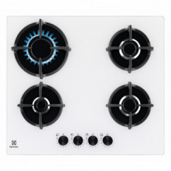 Electrolux EGG64272W - Piano Cottura a Gas, 4 Fuochi, 60 cm, Bianco