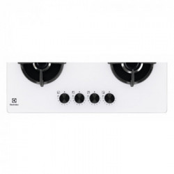 Electrolux EGG64272W - Piano Cottura a Gas, 4 Fuochi, 60 cm, Bianco