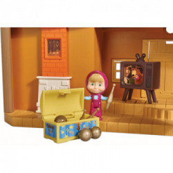 Smoby Casa grande di Masha e l'orso con personaggio incluso