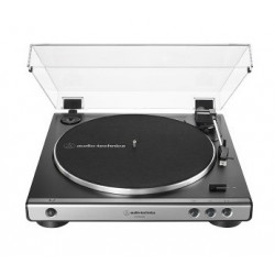 Audio-Technica AT-LP60XUSB Giradischi con trasmissione a cinghia Grigio, Metallico
