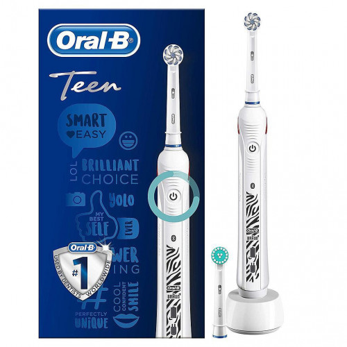 Oral-B Teen White - Spazzolino Elettrico...