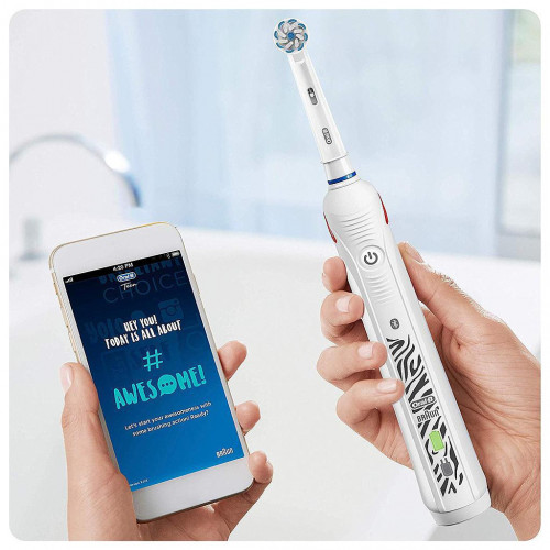 Oral-B Teen White - Spazzolino Elettrico...