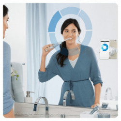 Oral-B Genius 8600 - Spazzolino Elettrico, 2 Testine, 5 Modalità Spazzolamento, Bluetooth, Custodia