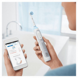 Oral-B Genius 8600 - Spazzolino Elettrico, 2 Testine, 5 Modalità Spazzolamento, Bluetooth, Custodia