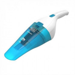 Black & Decker WDC115WA aspiratore portatile Senza sacchetto Blu, Bianco