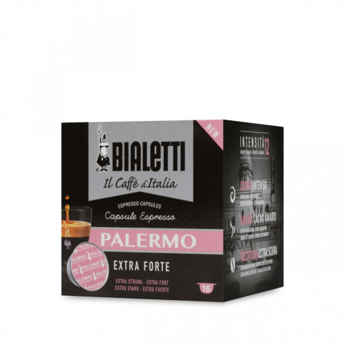 Bialetti Palermo Capsule caffè Tostatura scura...