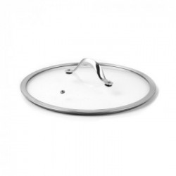 Aeternum Y0F4CV0160 coperchio per pentola Rotondo Argento, Trasparente