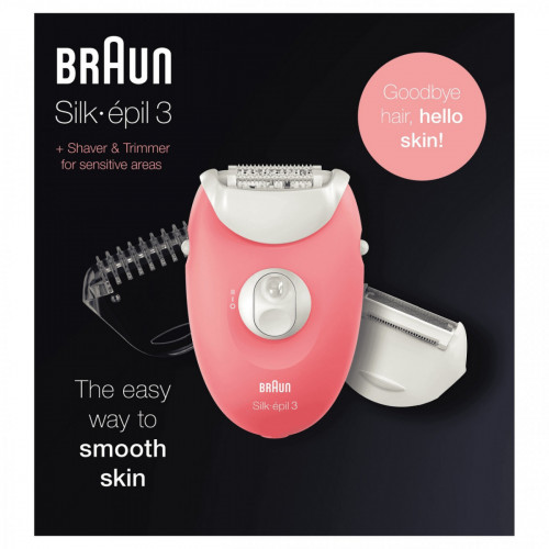 Braun Silk-épil 3 Nuovo SE 3-440 Set Per Le...