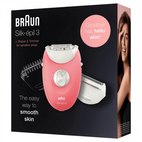 Braun Silk-épil 3 Nuovo SE 3-440 Set Per Le...