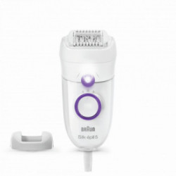 Braun Silk-épil 5 -505 Power Epilatore Donna Per Primi Utilizzi Epilazione Delicata Con Filo Per Un’Alimentazione Senza