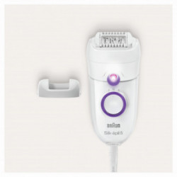 Braun Silk-épil 5 -505 Power Epilatore Donna Per Primi Utilizzi Epilazione Delicata Con Filo Per Un’Alimentazione Senza